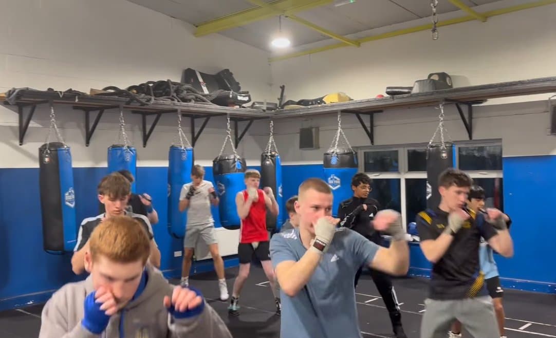Angels Boxing club floor